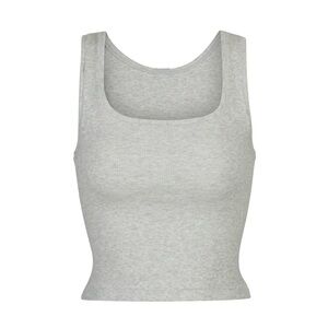 SKIMS Gray Tank Top